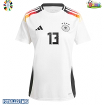 Tyskland Thomas Muller #13 Hjemmedrakt Dame EM 2024 Kortermet